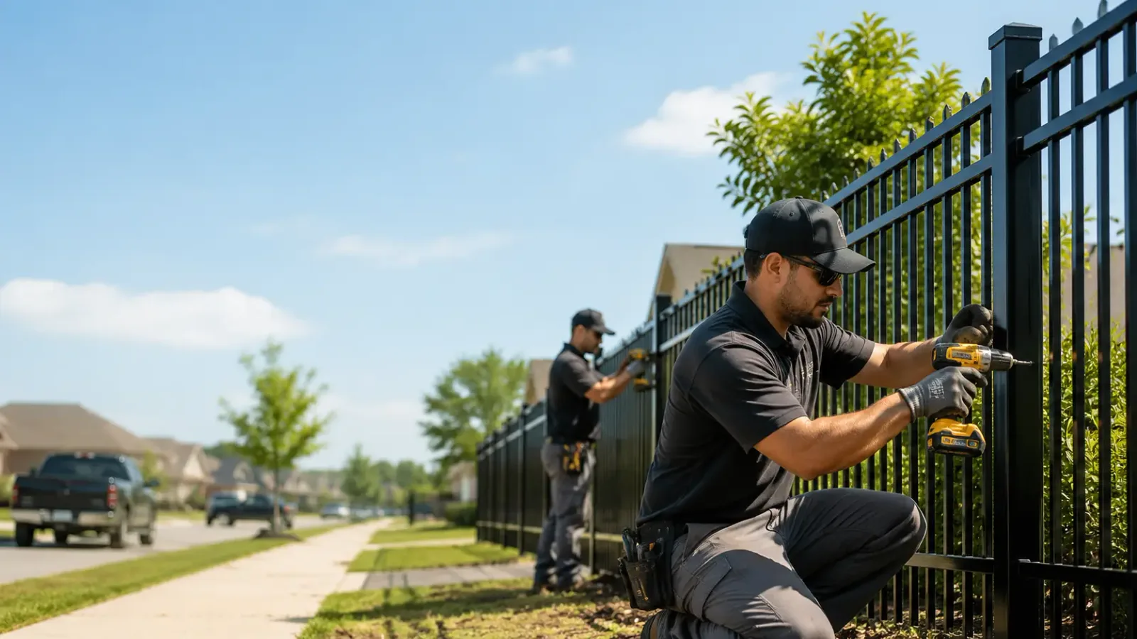 Metal Fence Installation in Chester, MA
